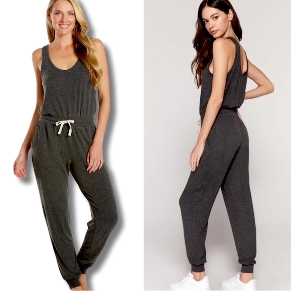 Spiritual Gangster Poppy Drawstring Jumpsuit XS - Picture 1 of 10